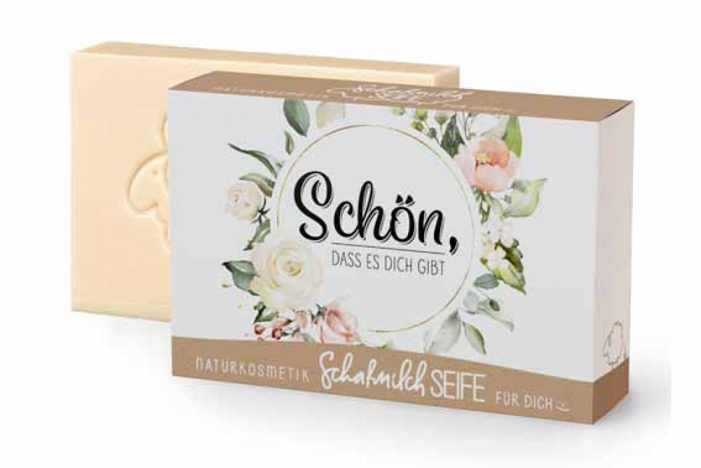 Schafmilchseife "Schön, dass es dich gibt" - Lovely Greetings